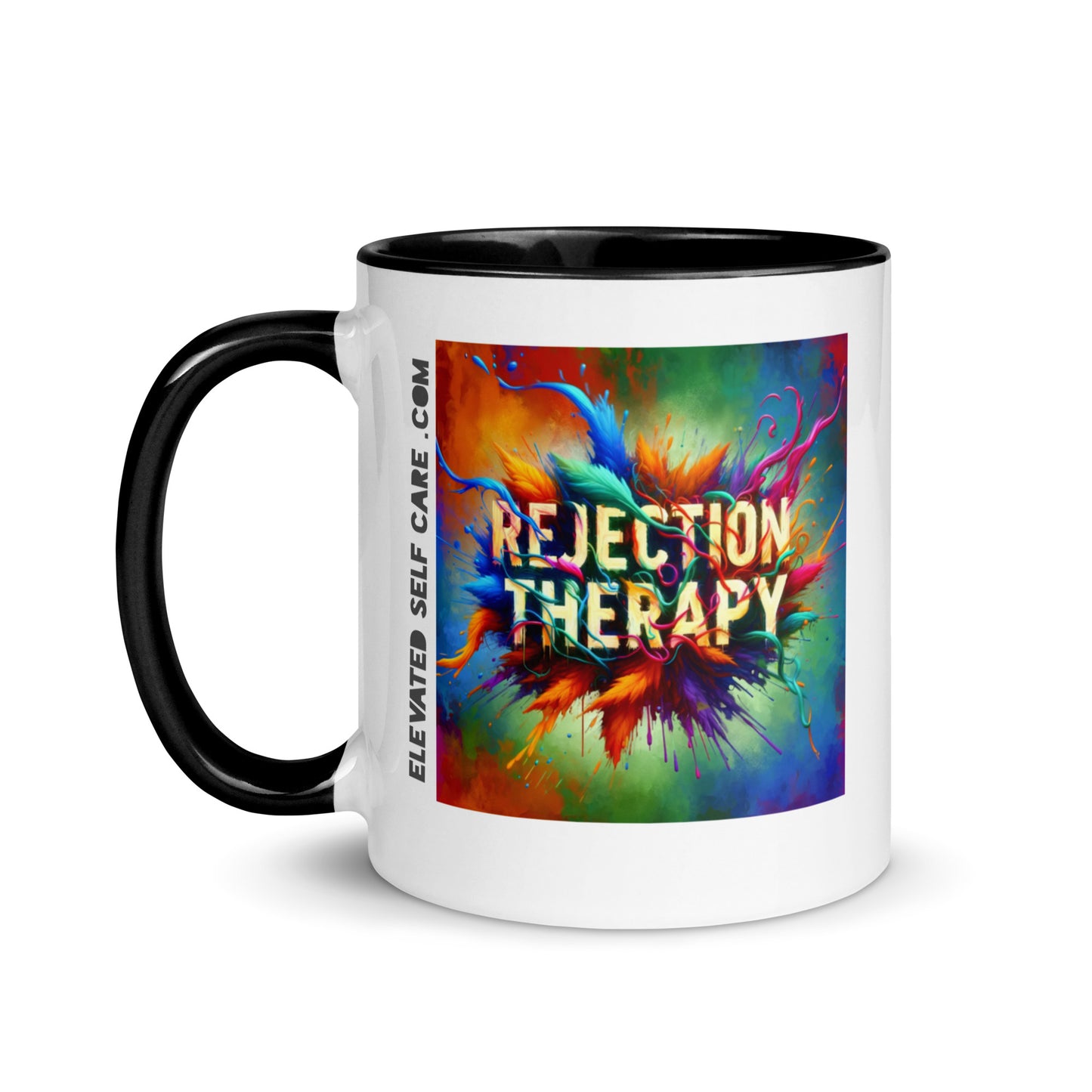 Rejection Therapy Mug with Color Inside