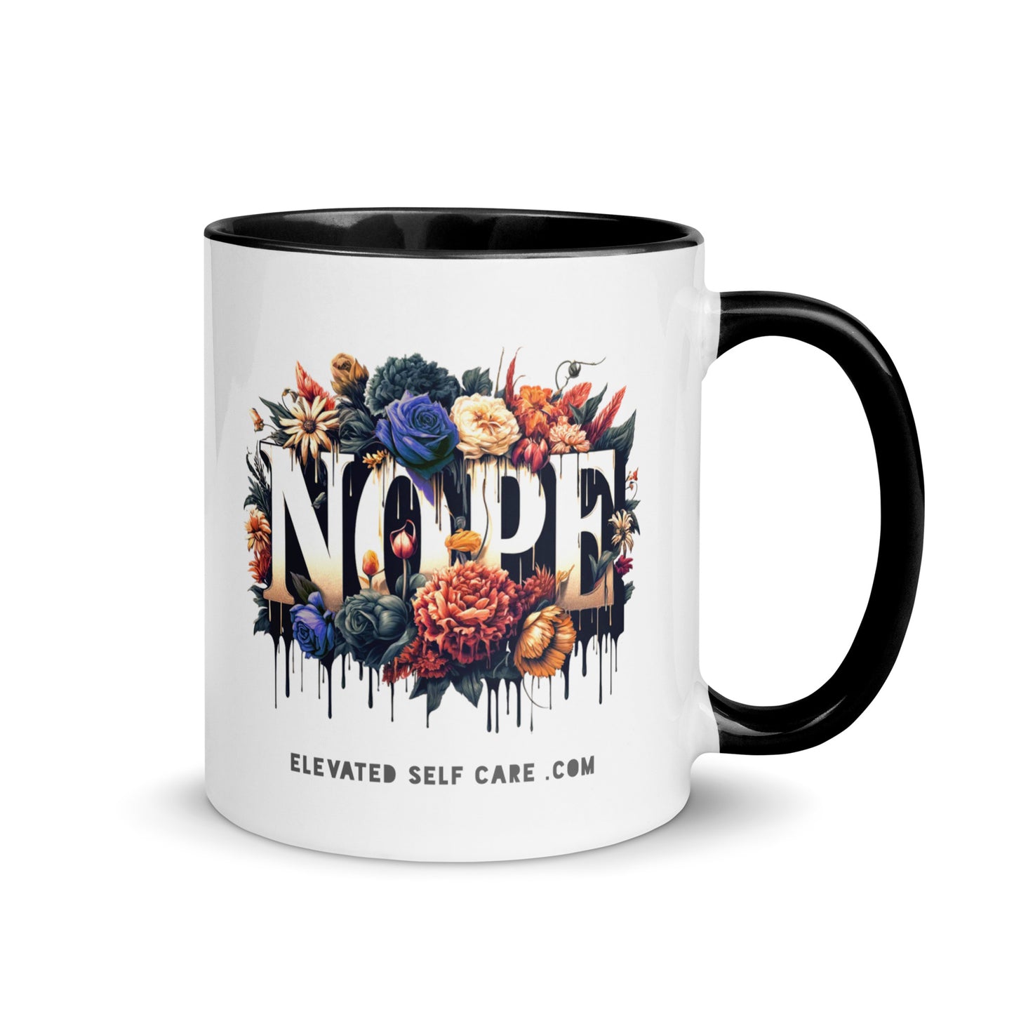 NOPE Mug with Color Inside