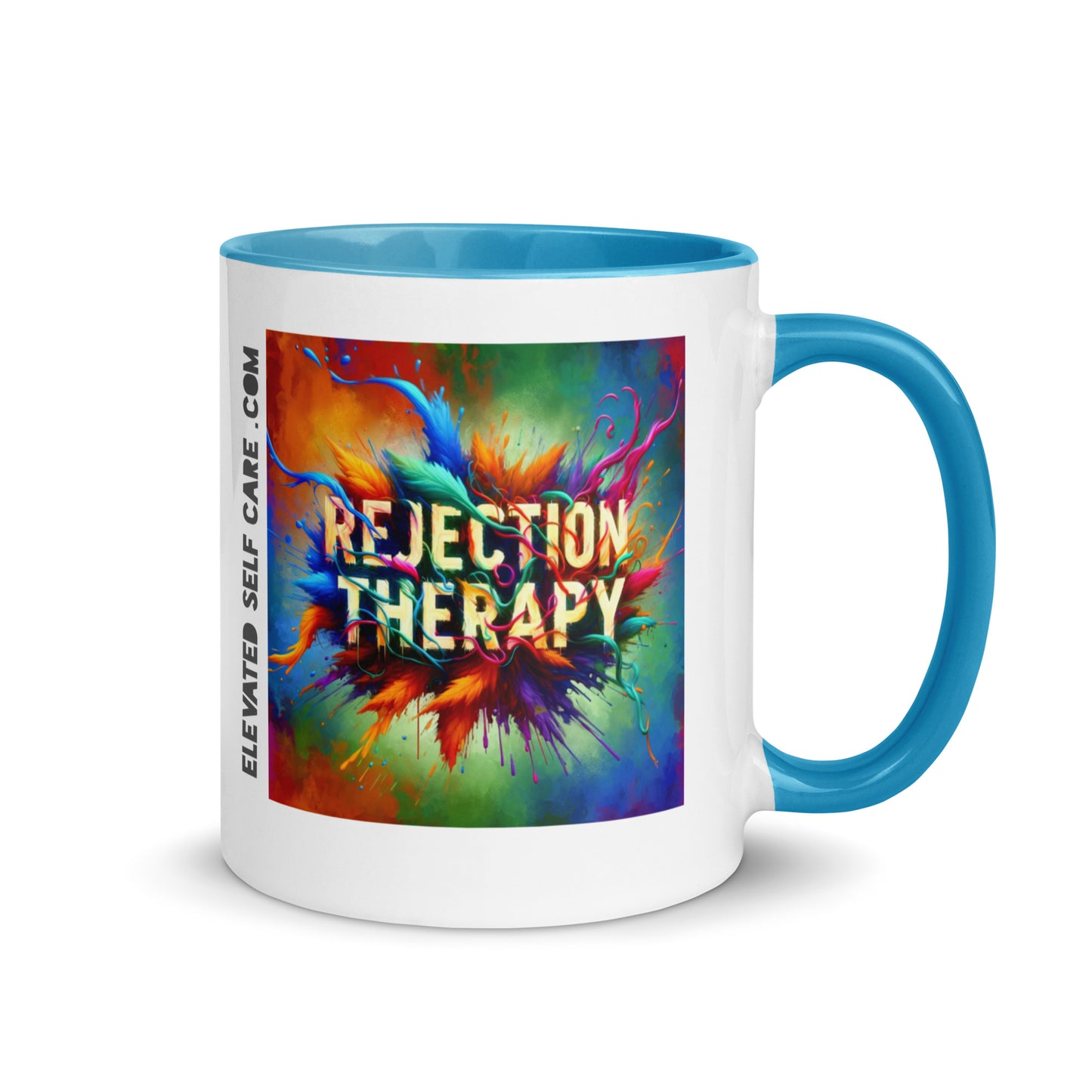 Rejection Therapy Mug with Color Inside