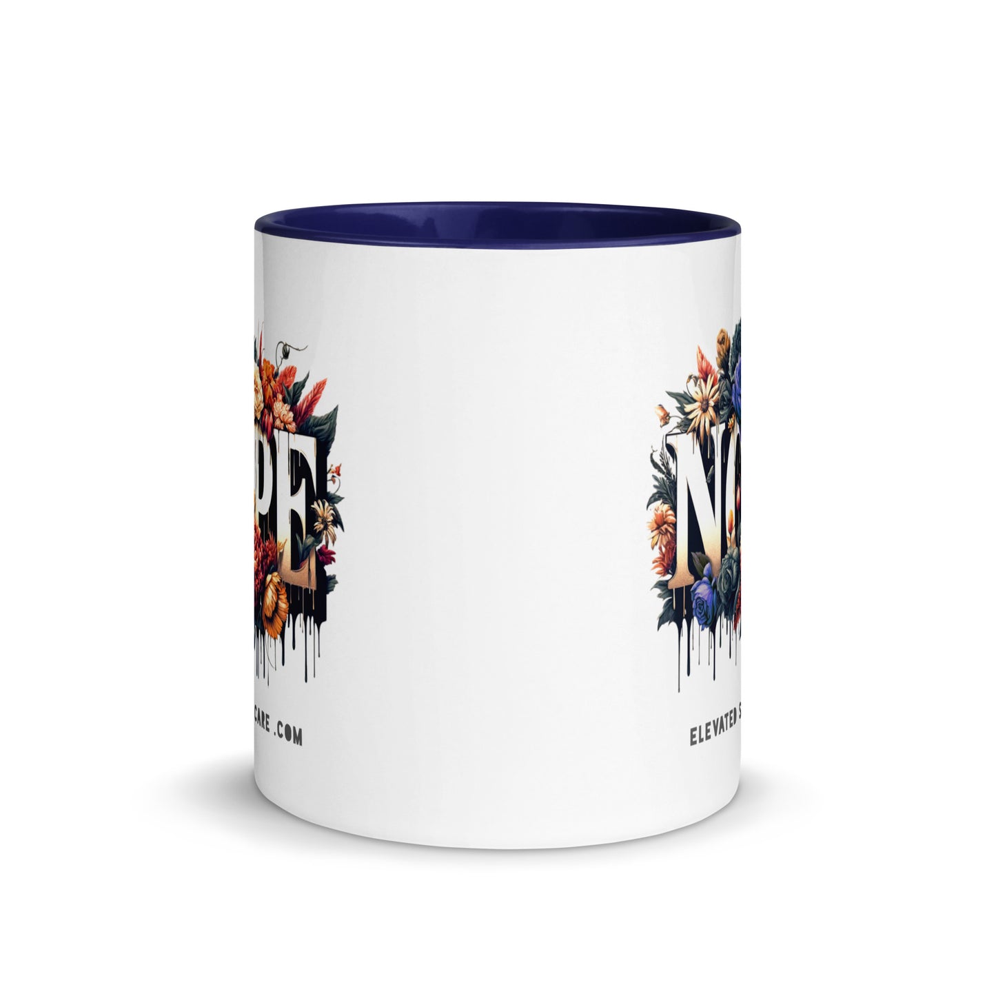 NOPE Mug with Color Inside