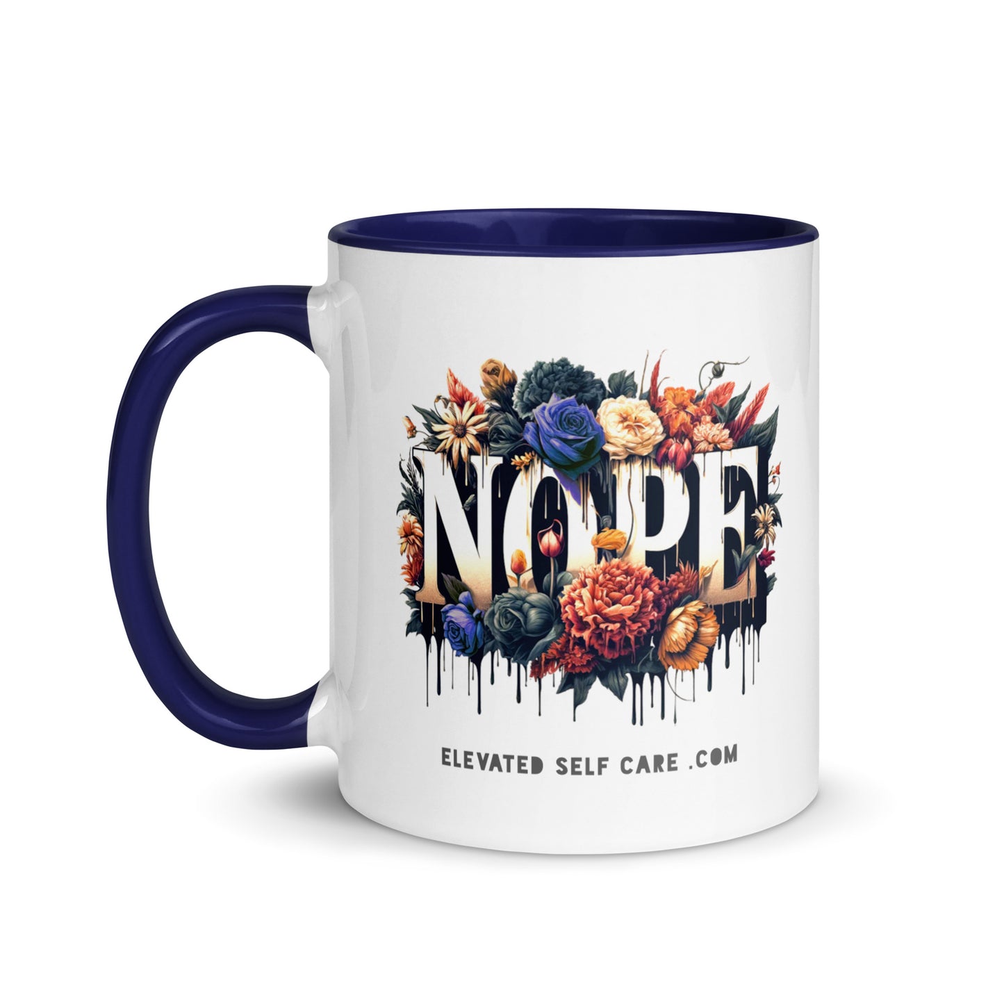 NOPE Mug with Color Inside