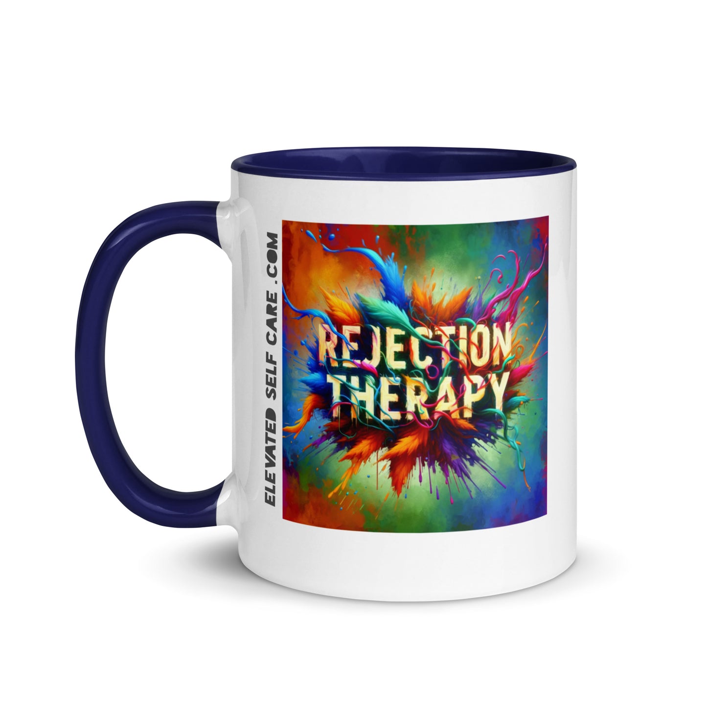 Rejection Therapy Mug with Color Inside