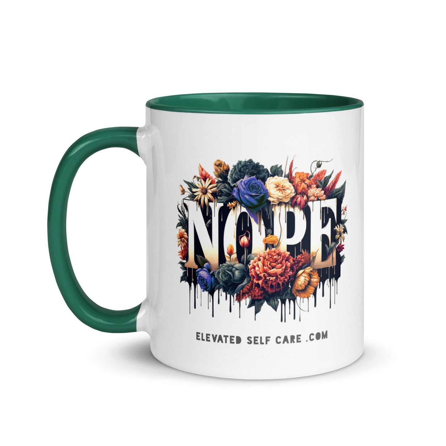 NOPE Mug with Color Inside