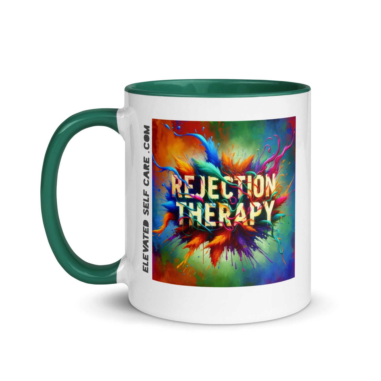 Rejection Therapy Mug with Color Inside