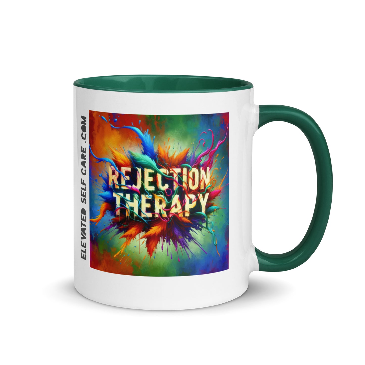 Rejection Therapy Mug with Color Inside