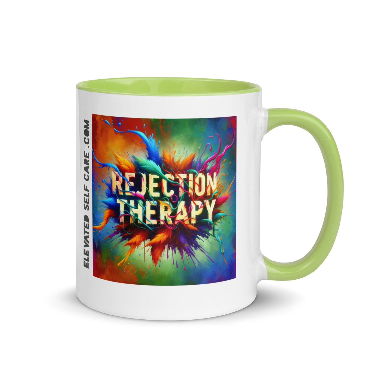 Rejection Therapy Mug with Color Inside