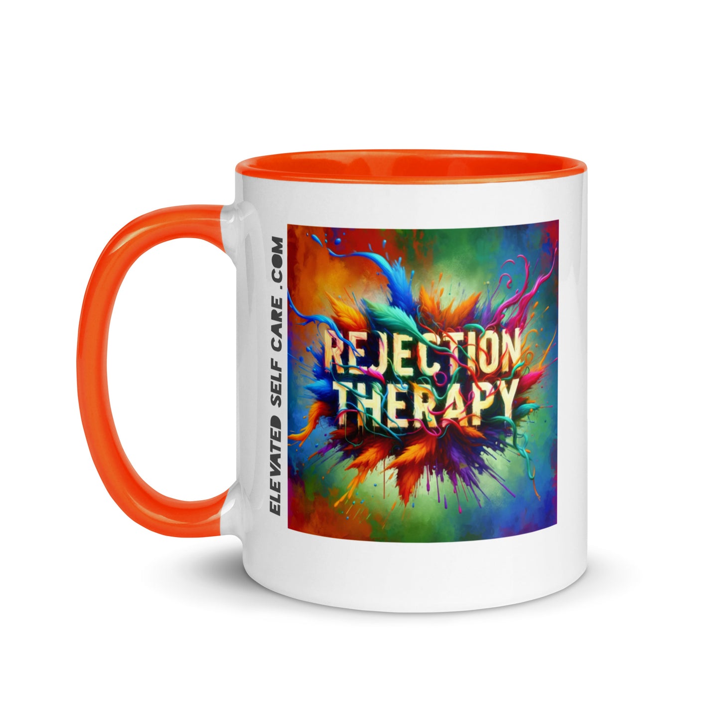 Rejection Therapy Mug with Color Inside