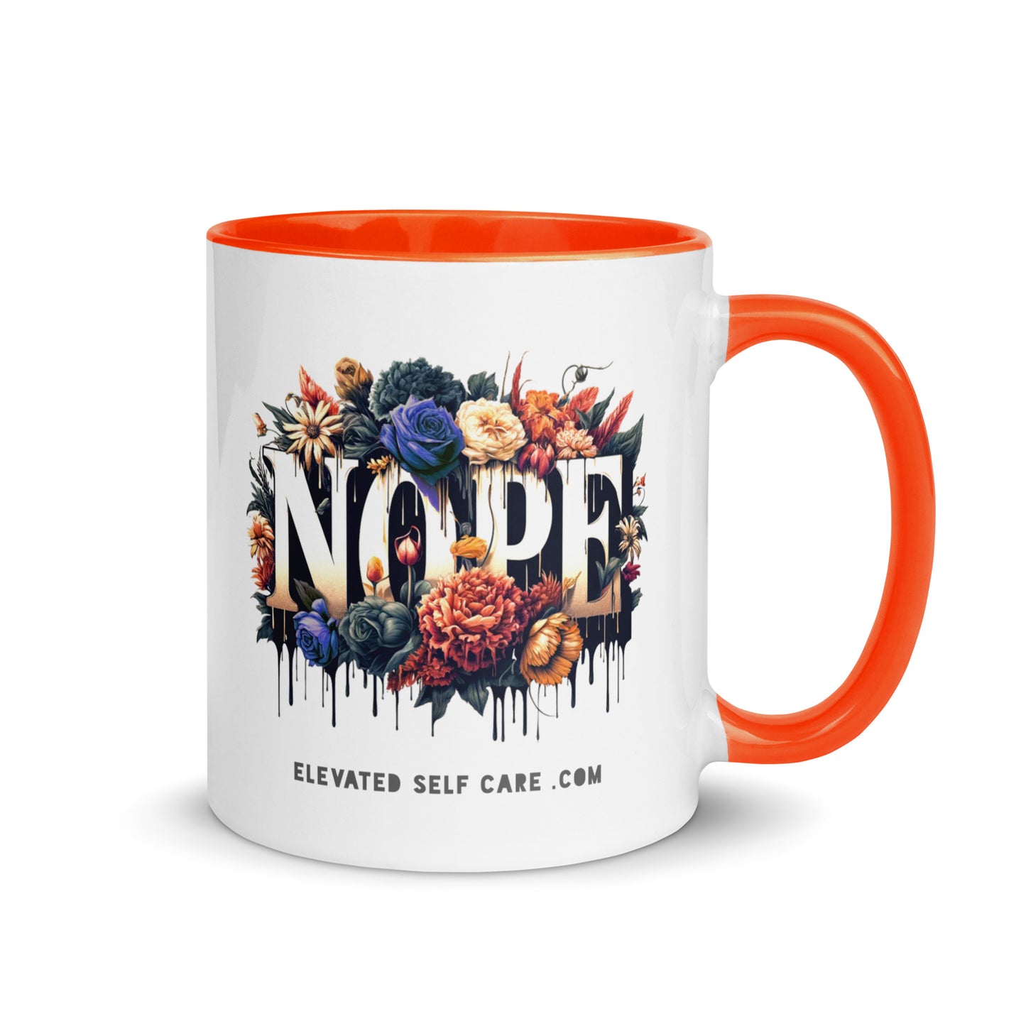 NOPE Mug with Color Inside