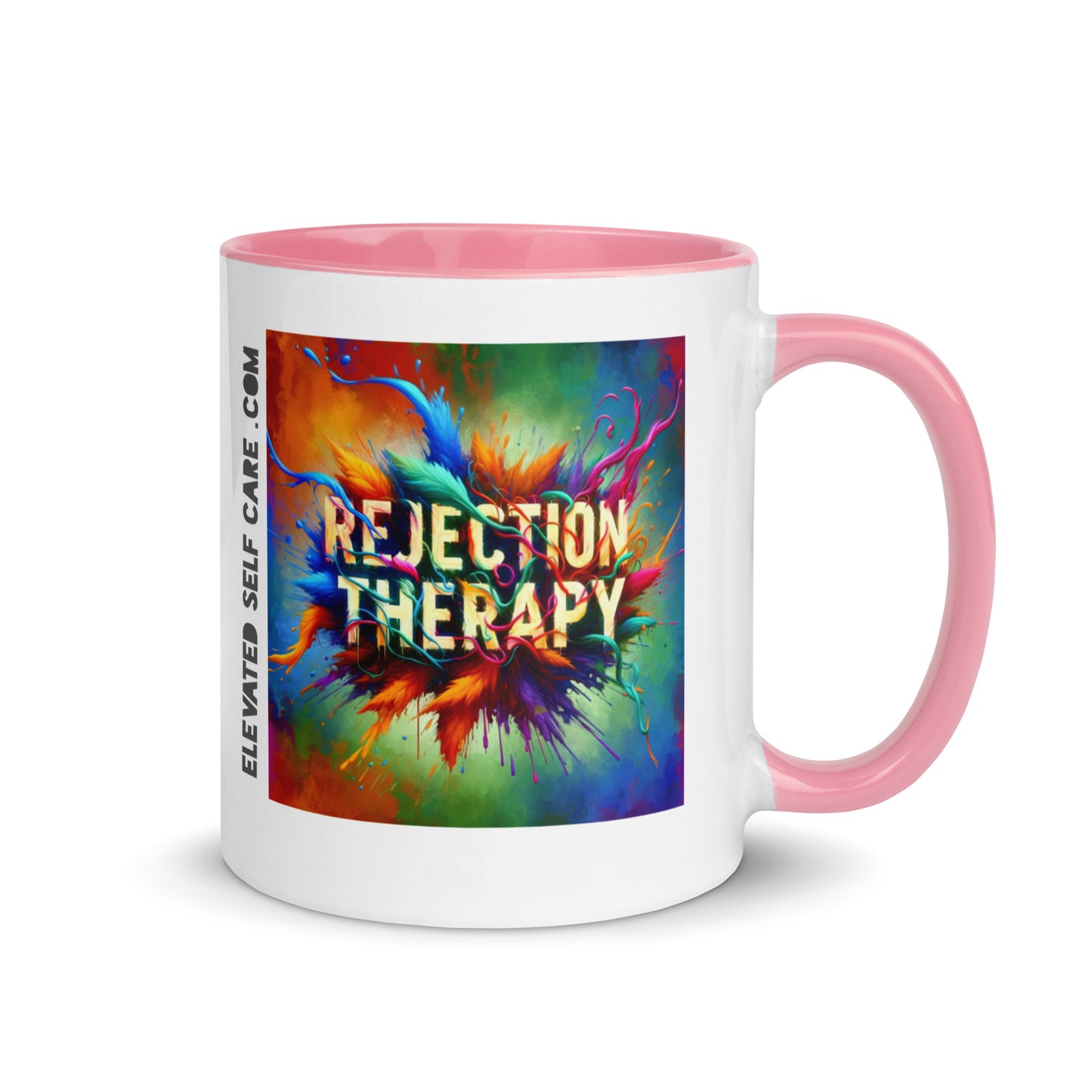 Rejection Therapy Mug with Color Inside